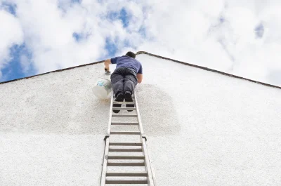 Peinture extérieure à Bourgs sur Colagne — façades et ravalement